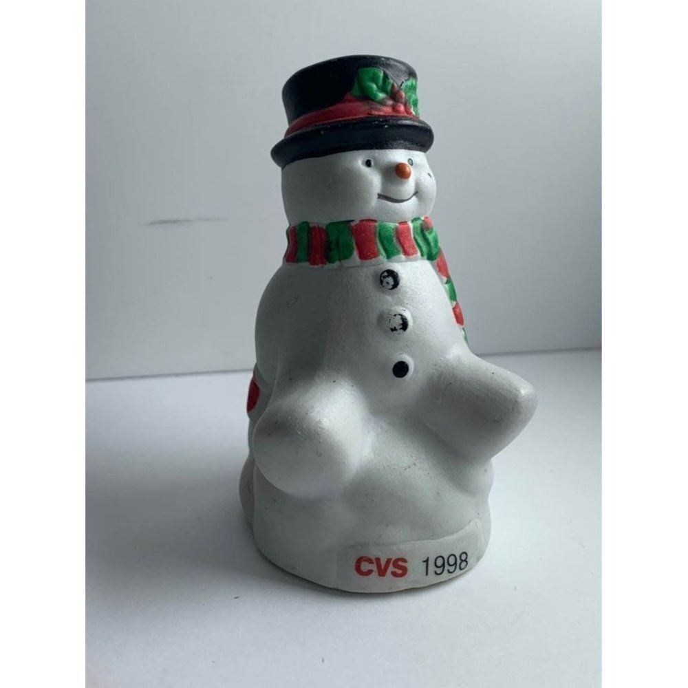 Vintage 1998 CVS Snowman Christmas Tree Ornament